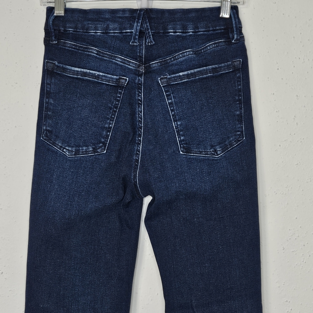 Good American Always Fit Good Classic Slim straight Jean Indigo Wash 6-12 - Picture 9 of 16